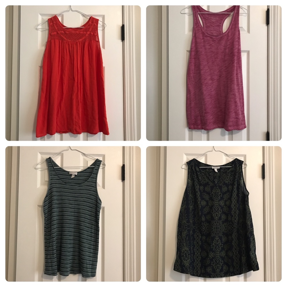 BUNDLE: 4 Liz Lange Maternity Tops
